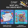 image:imageEducational Insights Character Design Studio with Brady Smith  Imaginative Stencil Art Kits for Kids Mix and Match Rubbing Plates Kids Drawing Supplies DIY Craft Sets for 6 Year Olds