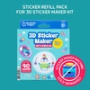 image:imageEducational Insights 3D Sticker Maker Refill Pack Winter WonderlandWinter Wonderland Refill